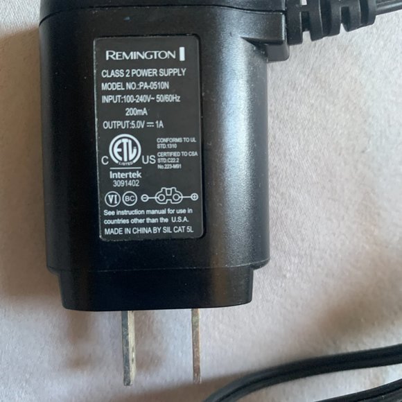 Remington Class 2 Power Supply Cord for MB4700 Model PA-0510N adapter, tested - Picture 4 of 11